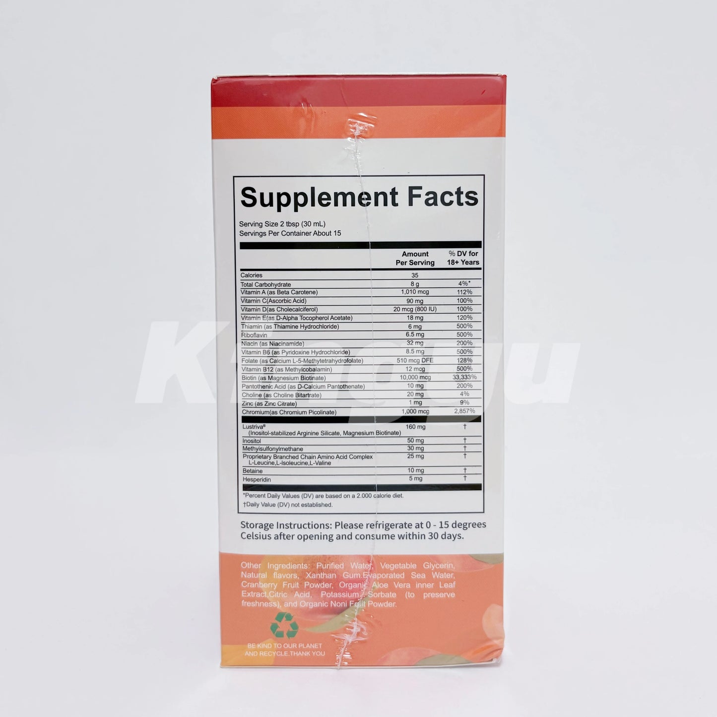 Liquid Morning Multivitamin + Hair Growth