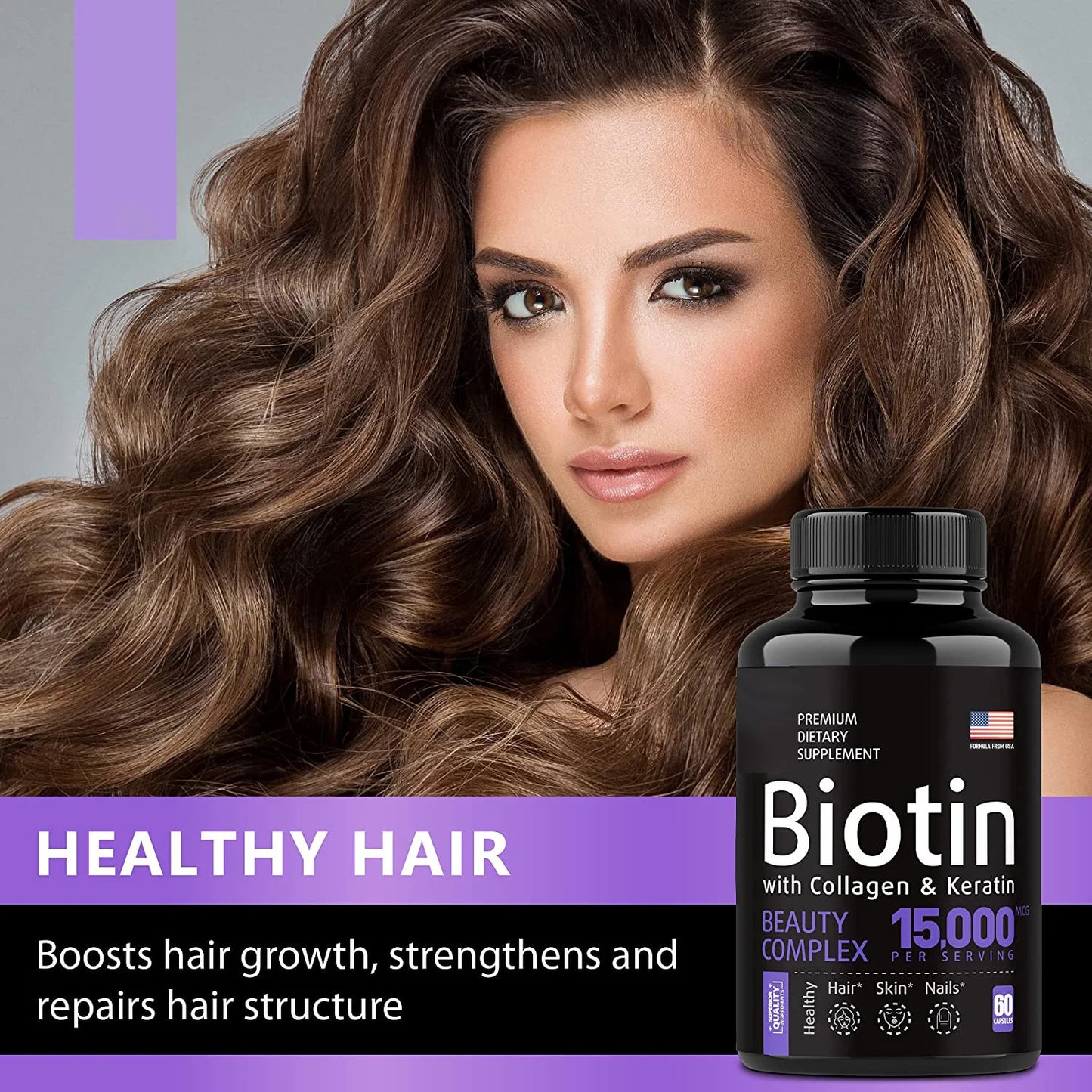 Biotin Supplements Hair Growth and Skin Whitening