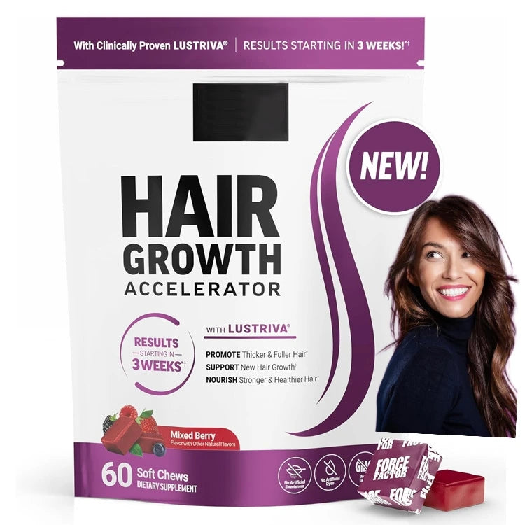 Hair Growth Accelerating Gummies