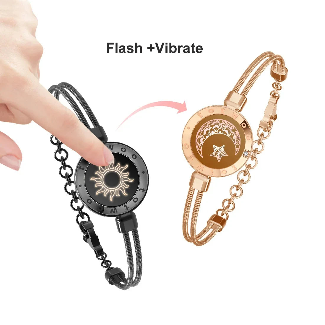 Sun & Moon Touch Love Bracelets