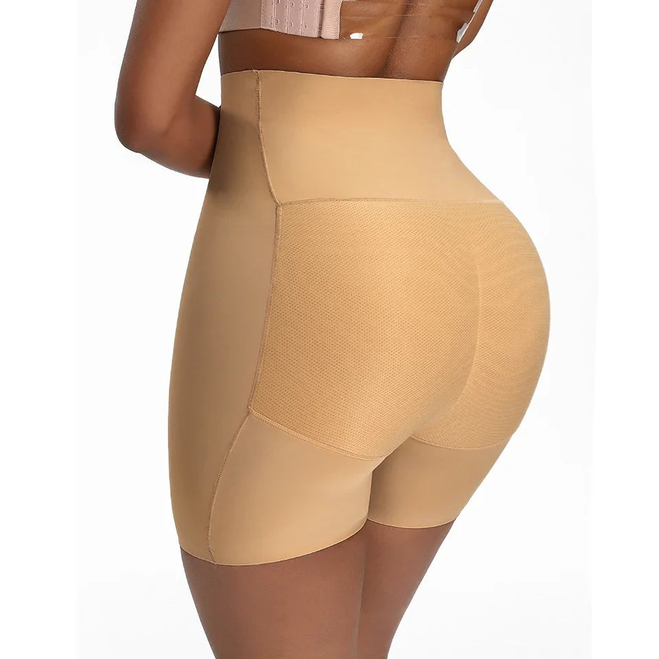 Stay-In-Place Seamless Shaper Short