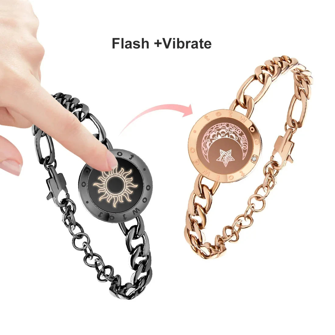 Sun & Moon Touch Love Bracelets