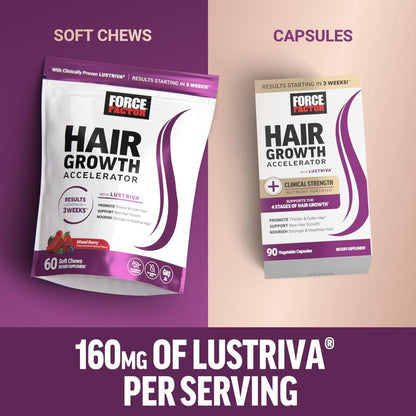 Hair Growth Accelerating Gummies