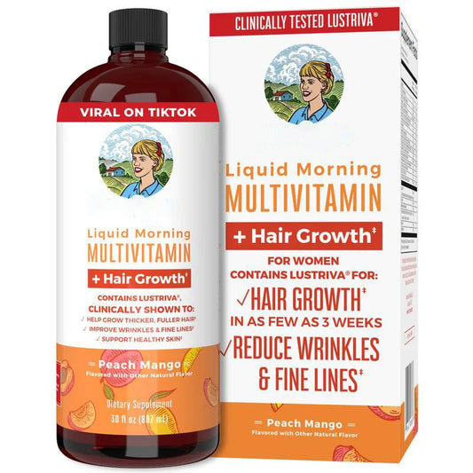Liquid Morning Multivitamin + Hair Growth