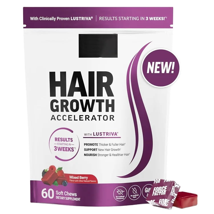Hair Growth Accelerating Gummies