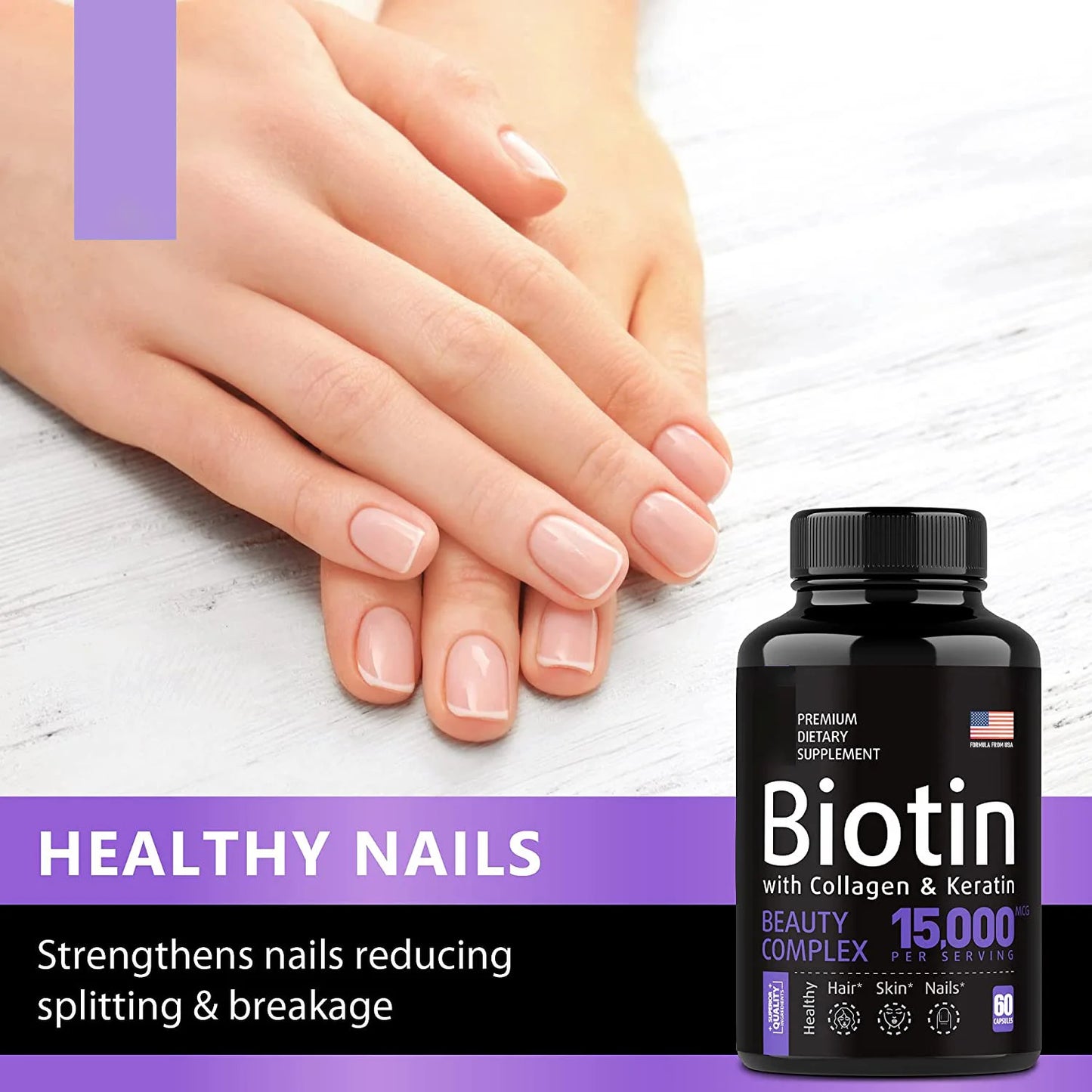 Biotin Supplements Hair Growth and Skin Whitening