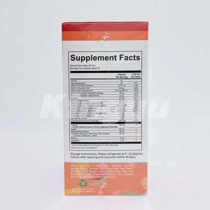 Liquid Morning Multivitamin + Hair Growth