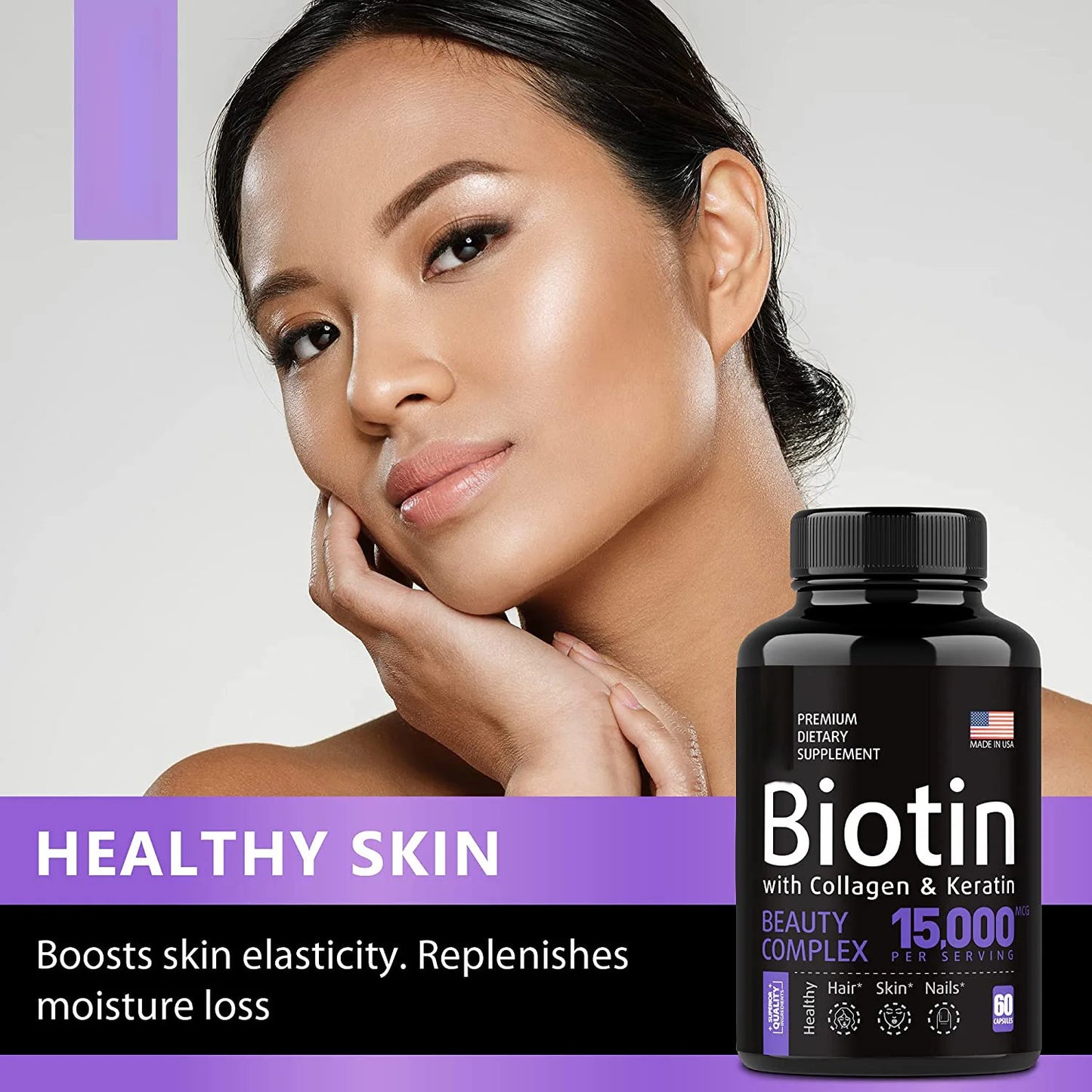 Biotin Supplements Hair Growth and Skin Whitening