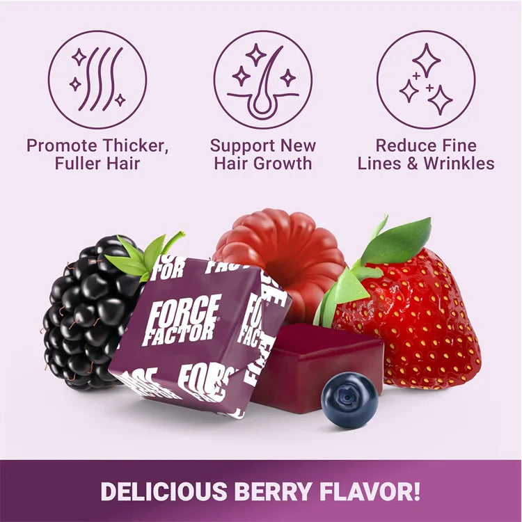 Hair Growth Accelerating Gummies