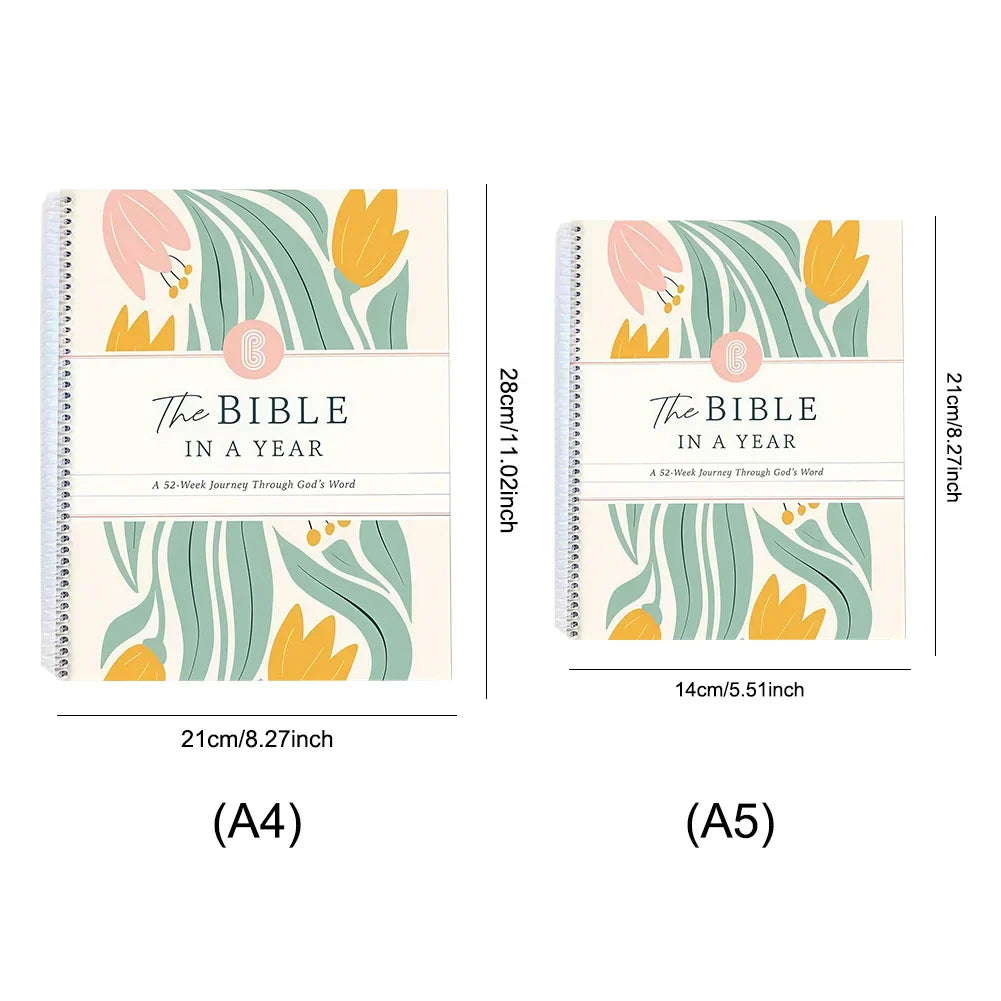 🙏🏼A 52-Week Journey Through God's Word(✨Hardcover)