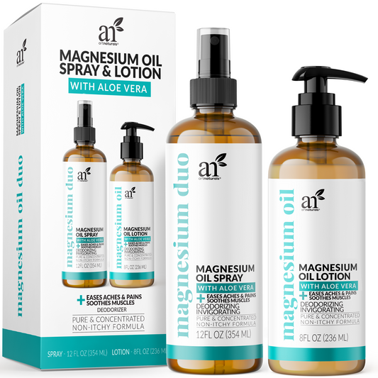 Magnesium Oil and Spray with Aloe Vera (SET)